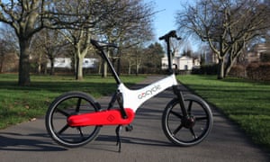 Fully charged: the GS comes with a sturdy built-in lock and kickstand