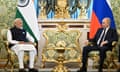 Modi made the remarks during his first visit to Russia since its full-scale invasion of Ukraine in 2022