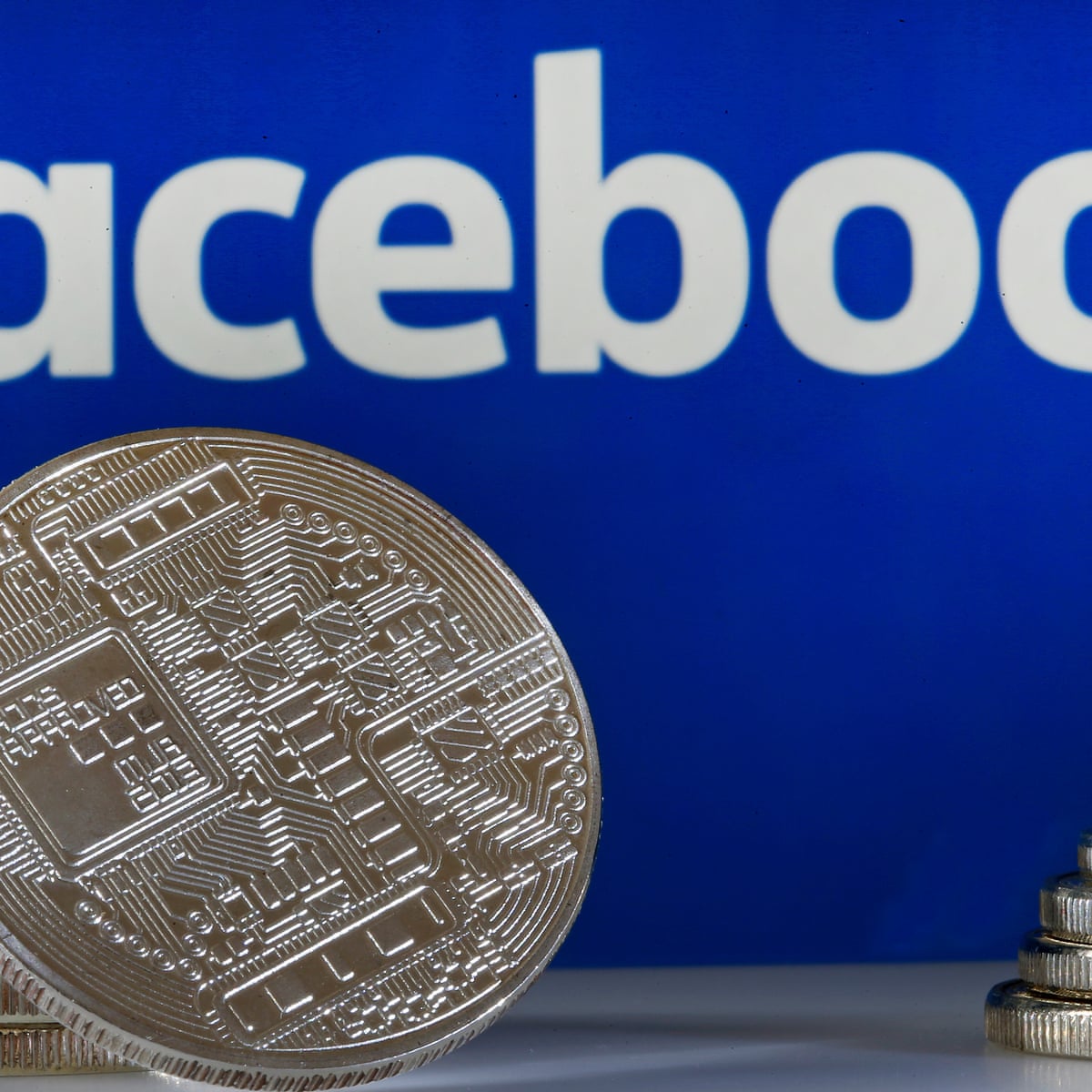 Facebook crypto coin cryptocurrency wallpaper borders