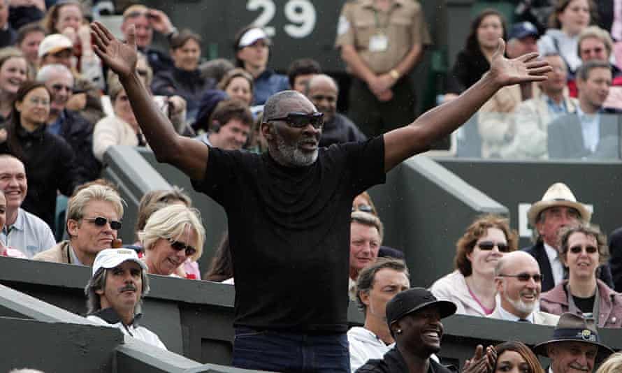 Richard Williams at Wimbledon in 2007.