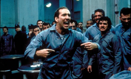 Nicolas Cage as Castor Troy in Face/Off.