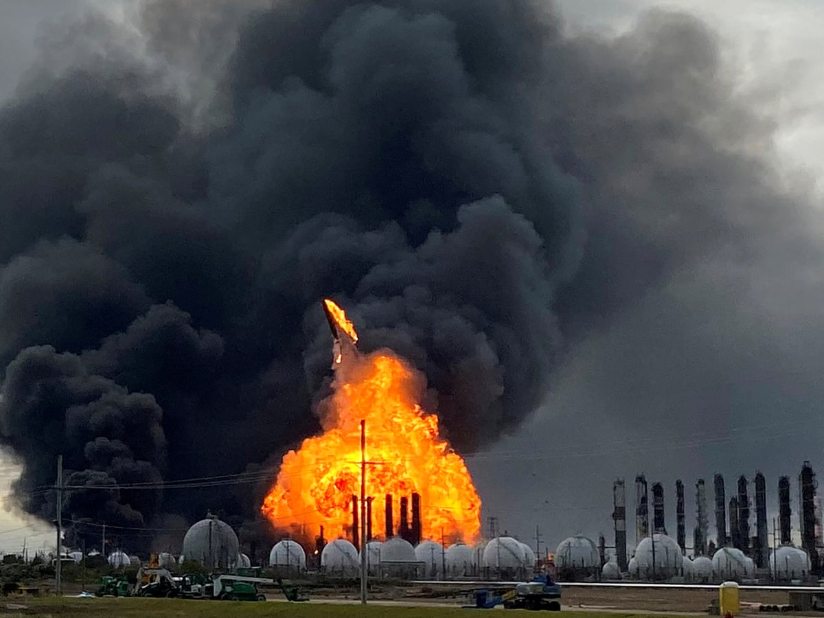 Texas City Residents Urged To Evacuate After Chemical Plant Explosions Us News The Guardian
