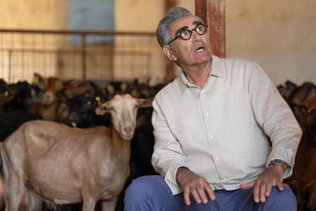 Eugene Levy in The Reluctant Traveler.