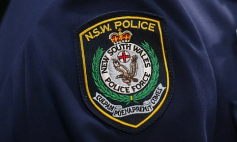 A NSW police badge
