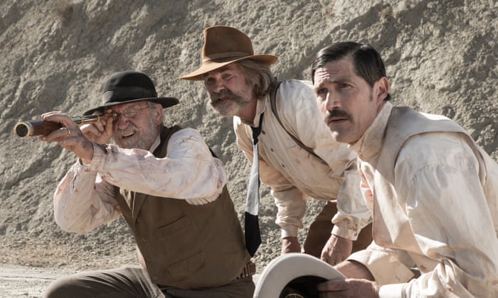 A screenshot from Western film "Bone Tomahawk"