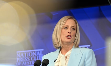 Minister for Finance Katy Gallagher
