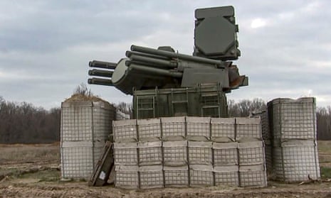 Russian Pantsir missile system