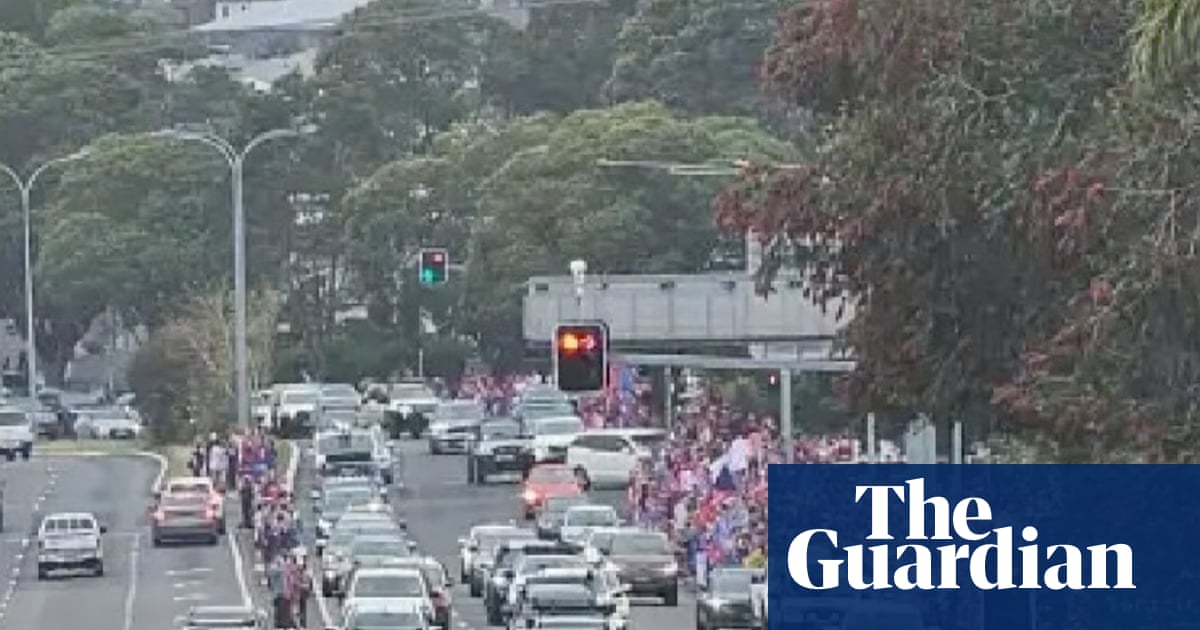 Several people injured after vehicle hits crowd in Newcastle waiting to farewell Knights team bus