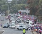 Several people injured after vehicle hits crowd in Newcastle waiting to farewell Knights team bus