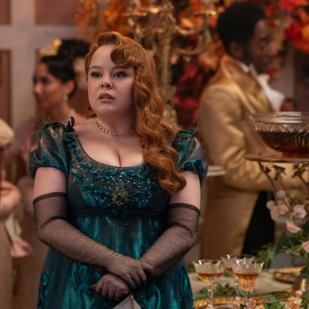 lady whistledown dresses Bridgerton Lady Whistledown Velvet Cape (Exclusive)
