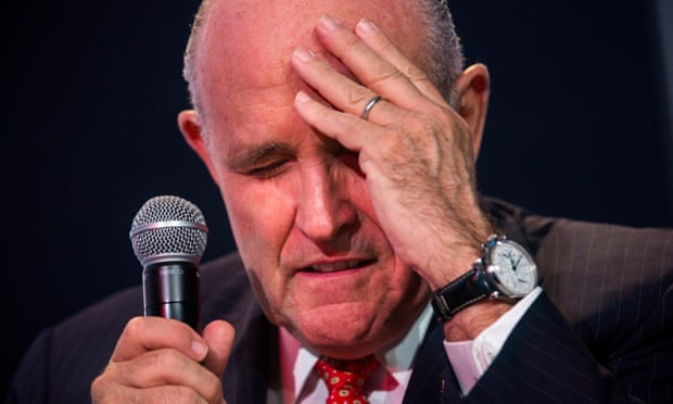 Rudy Giuliani speaks in Washington in September 2016.