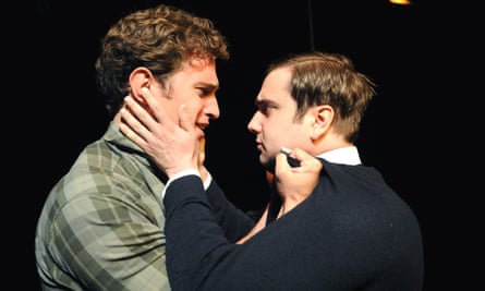 Stephen Hagan and Matthew Burton in The York Realist at Riverside Studios in 2009.