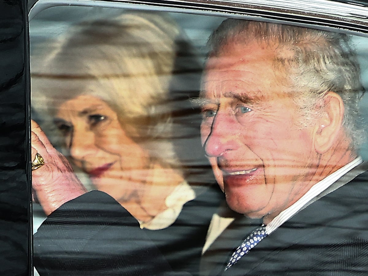 Prince Harry returns to UK after King Charles's cancer diagnosis | King Charles III | The Guardian