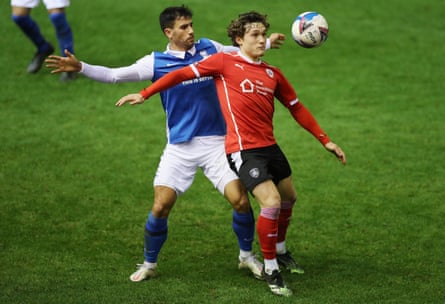Barnsley’s midfielder Callum Styles (right) one of the Football League’s most exciting prospects.