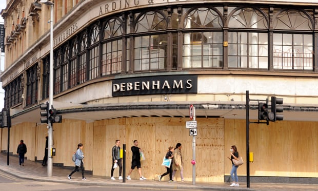 A branch of Debenhams at Clapham Junction in London.