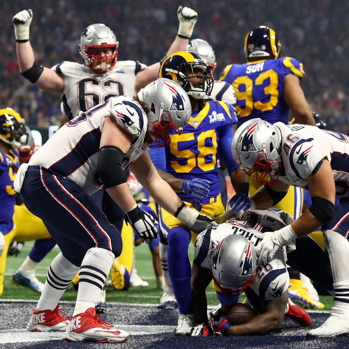Super Bowl 2019 New England Patriots Beat Los Angeles Rams 13 3 As It Happened Sport The Guardian