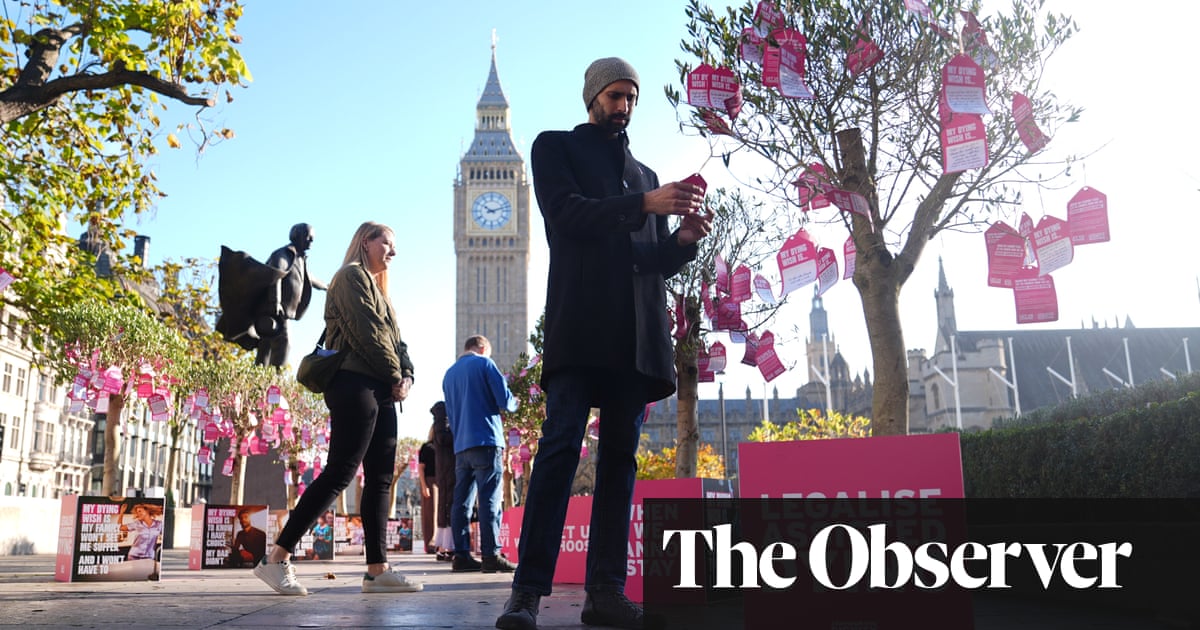 The assisted dying debate: Charles Falconer and the Observer’s Sonia Sodha tackle the issues The assisted dying debate: Charles Falconer and the Observer’s Sonia Sodha tackle the issues