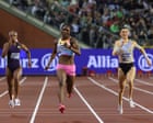 Diamond League final: Amy Hunt left trailing by Jullien Alfred in women’s 200m