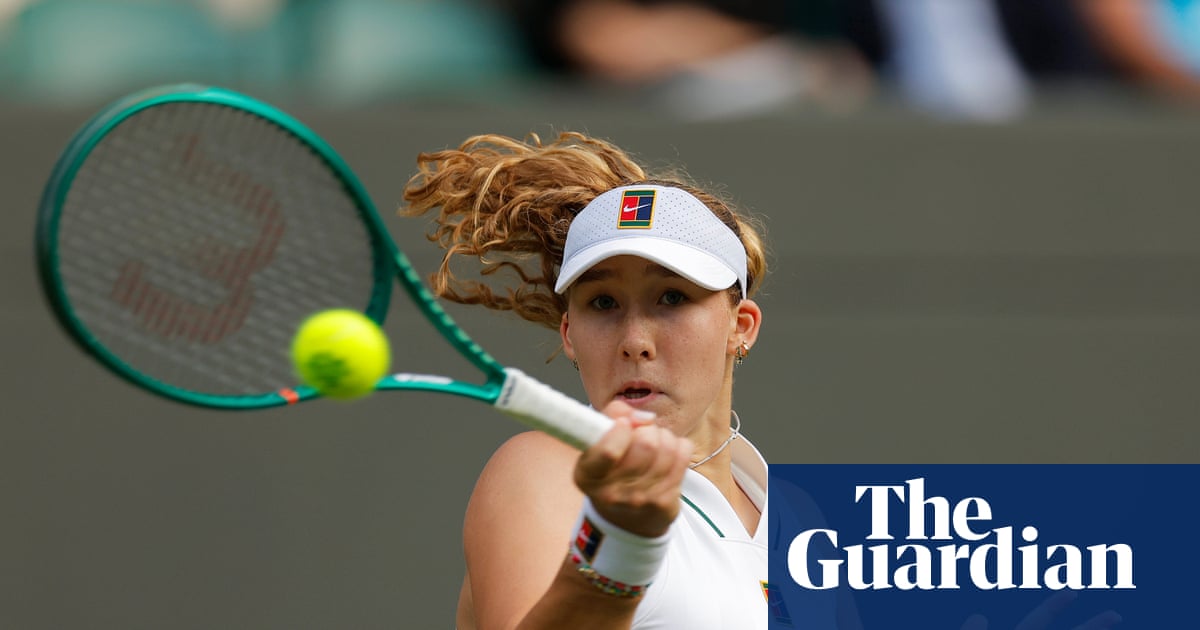 Mirra Andreeva clears first hurdle at Wimbledon in bid to join greats