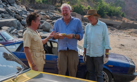 The Grand Tour has run out of road at last – is that why Clarkson and co look so happy? | Television | The Guardian
