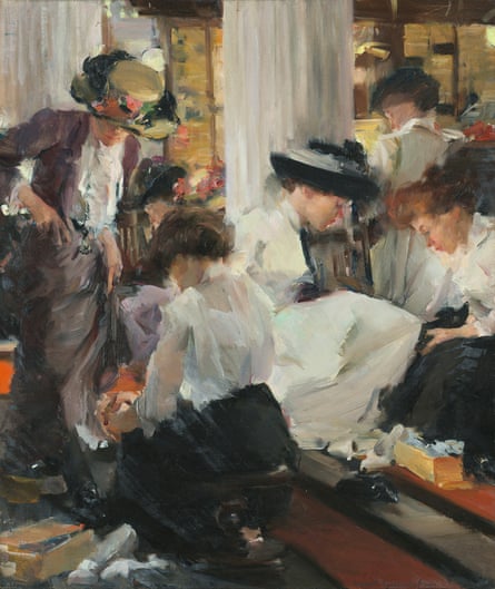 Elizabeth Sparhawk Jones, Negozio di scarpe, 1911.