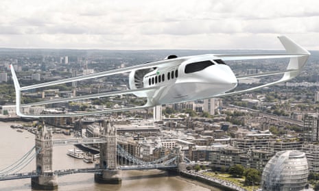 How the Beha might look flying over London