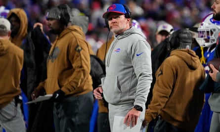 Sean McDermott’s Bills are outside the playoff places