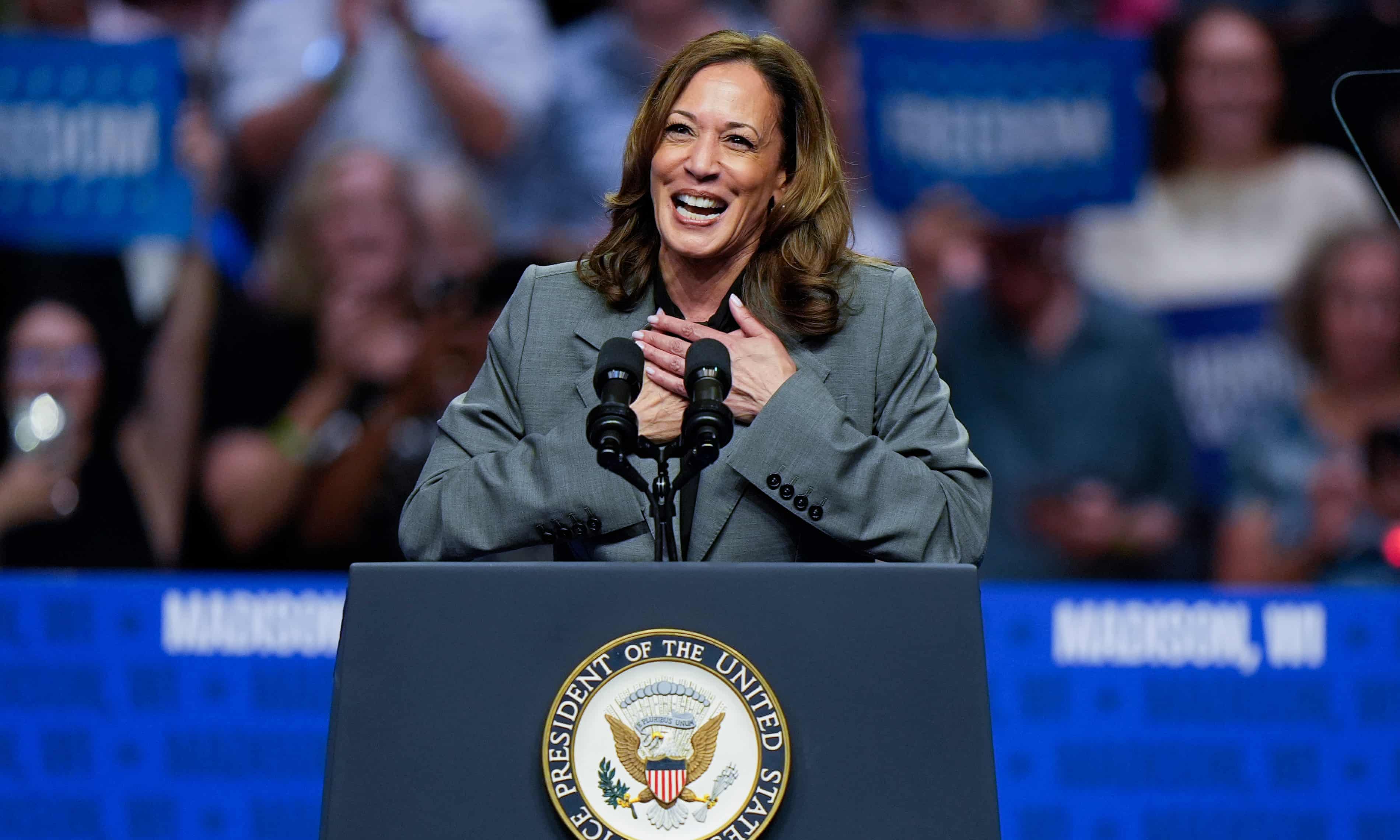 Kamala Harris initially left off Montana absentee voting system (theguardian.com)