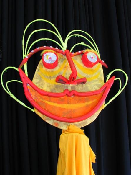 The God of Happiness, a puppet made by Ken Beagley