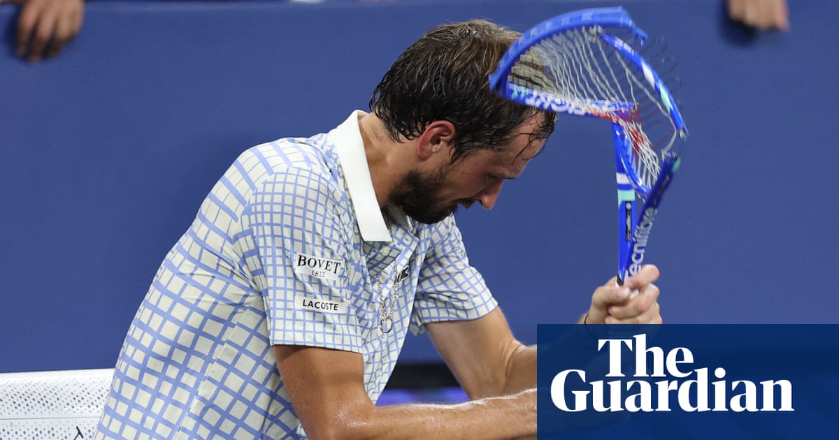 Medvedev’s match-point meltdown sparks chaotic scenes at US Open