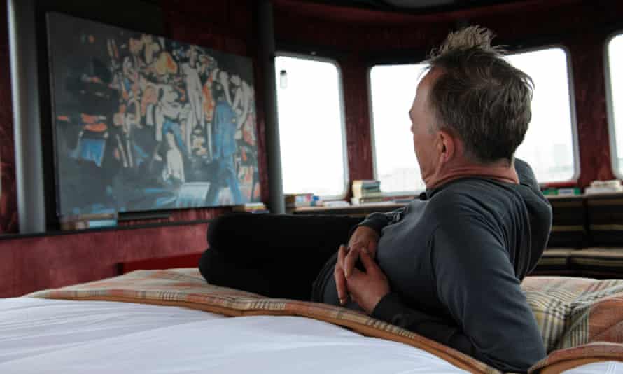 ‘You can’t check out before you check in’ ... Adrian Searle looks at a painting in The Room for London, Southbank, London, 2012.