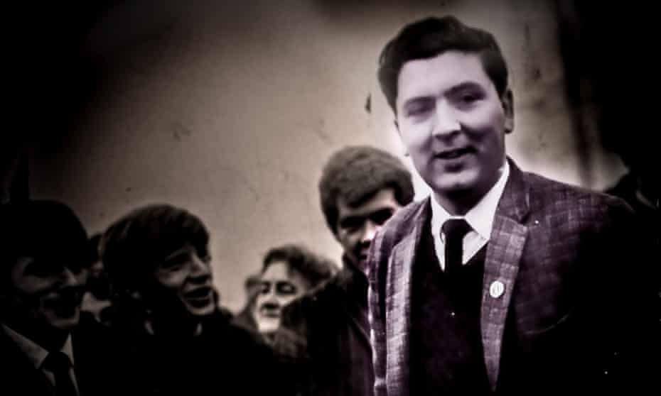 John Hume as a young man