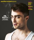 Daniel Radcliffe on Guardian Weekend Magazine Cover 23.11.13