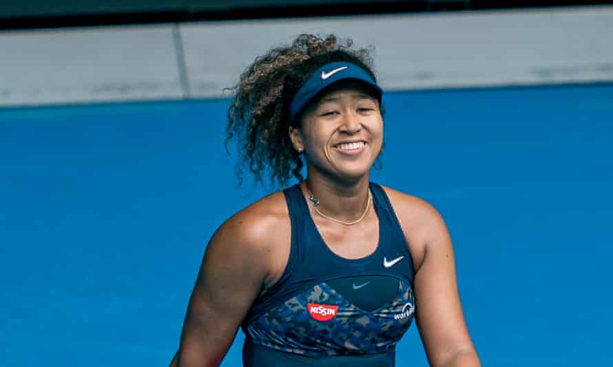 Naomi Osaka saved match points in her win over Garbiñe Muguruza