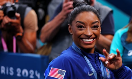 No flashbacks': Simone Biles on her new relaxed mindset after Team USA win  gold – video | Simone Biles | The Guardian