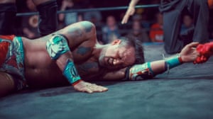 David Arquette in the wrestling ring in the documentary You Cannot Kill David Arquette.
