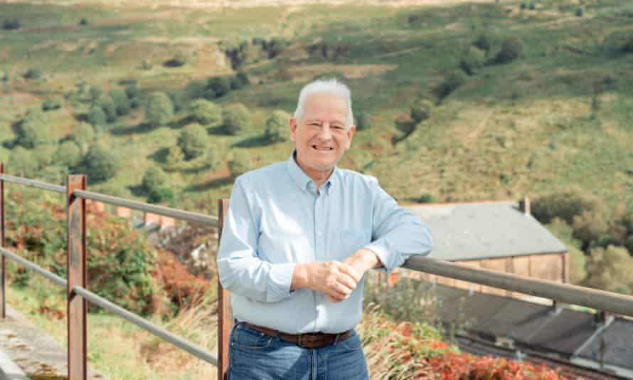 Rob Bevan, photographed in Tylorstown, south Wales.