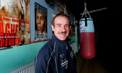 Enzo Calzaghe at his gym in Newbridge, Wales, 2007.