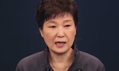 South Korean president Park Geun-hye
