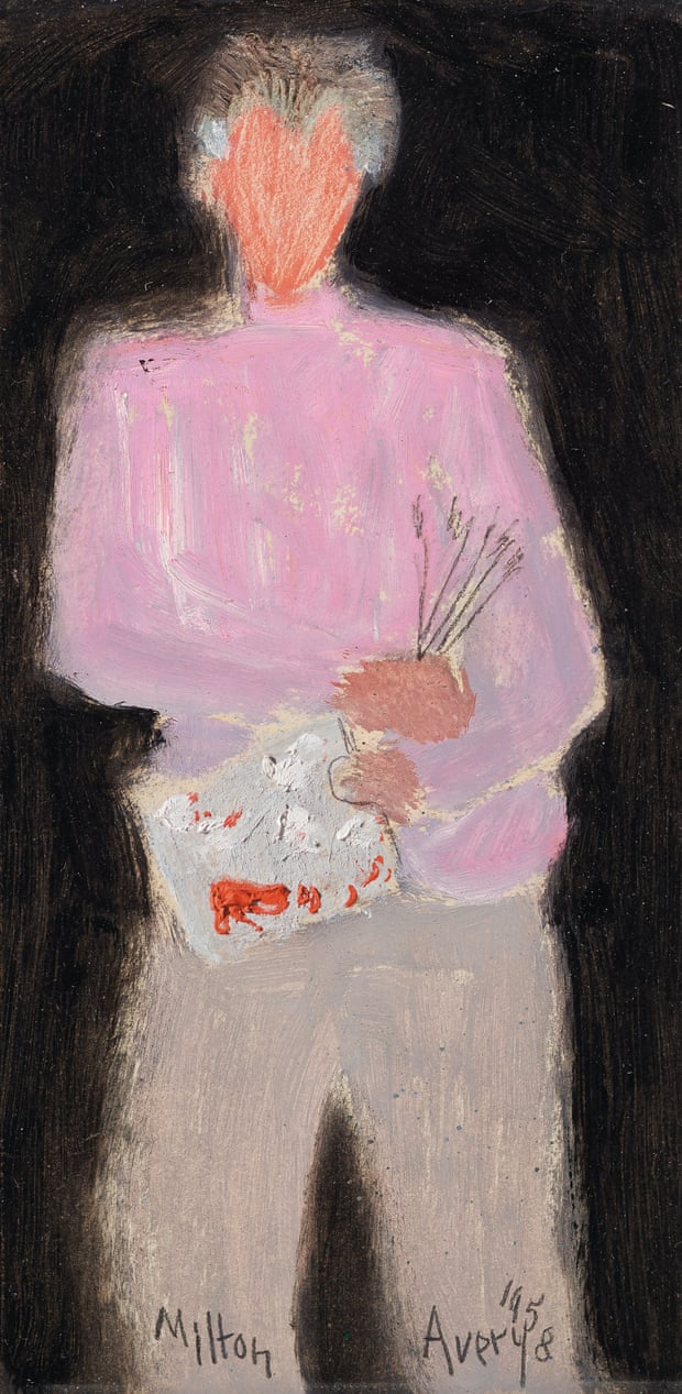 Self-portrait with Palette, 1958.