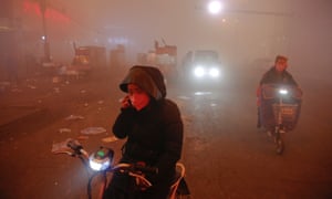Airpocalypse ... Shengfang, Hebei province, China.