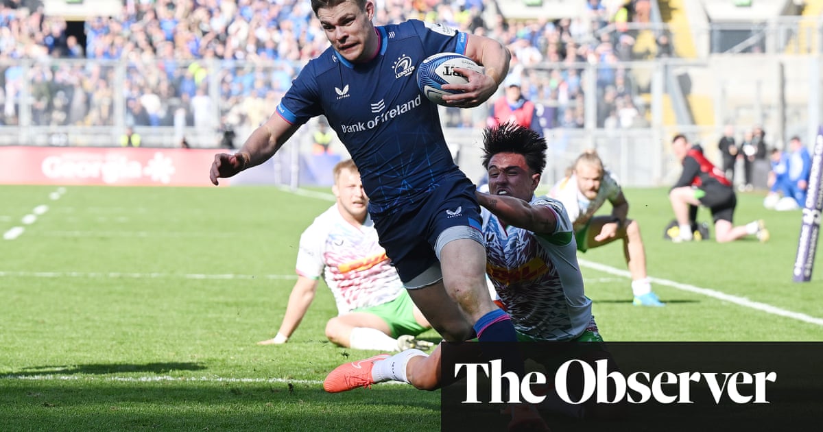 Leinster rout Harlequins 62-0, advance to Champions Cup quarter-finals
