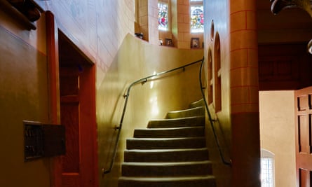 The staircase in the Tower.