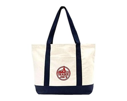 The Trader Joes tote bag.