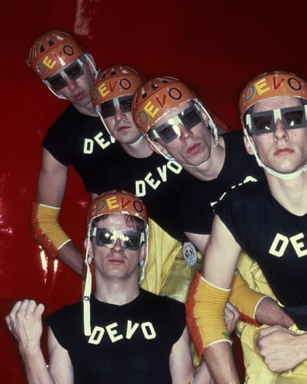 ‘We were once paid $50 to quit’: new wave heroes Devo on boos, Bowie ...