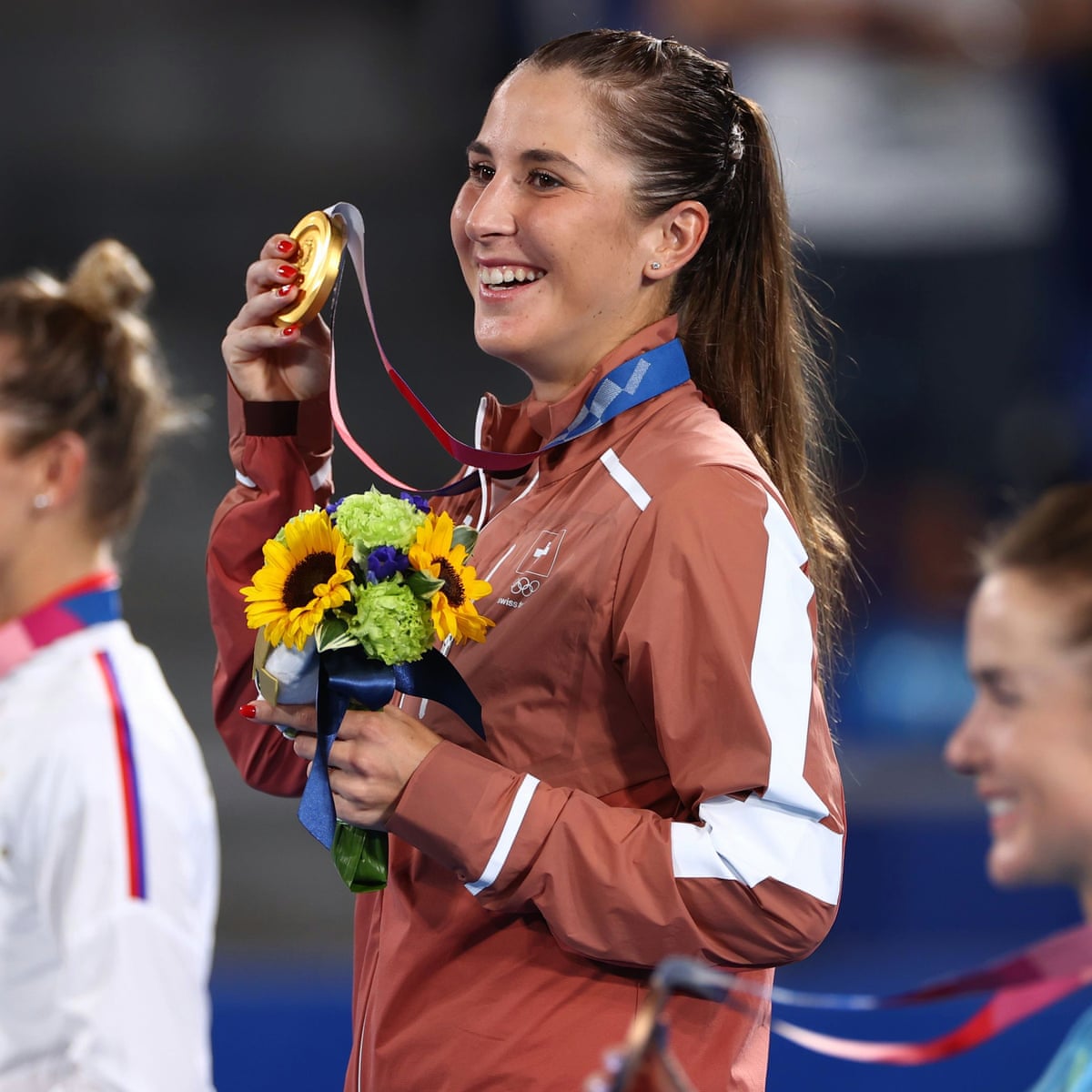 Tokyo 2020 Tennis Gold For Bencic China Top Medal Table And More As It Happened Sport The Guardian