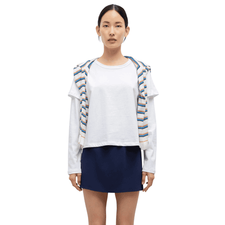 LeSet Margo Layered Long Sleeve T-shirt