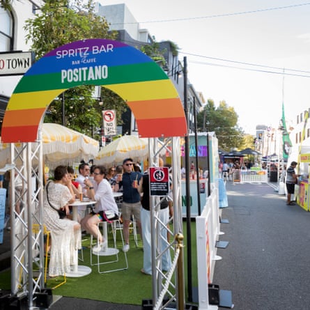 Sydney WorldPride Pride Village in 2023.