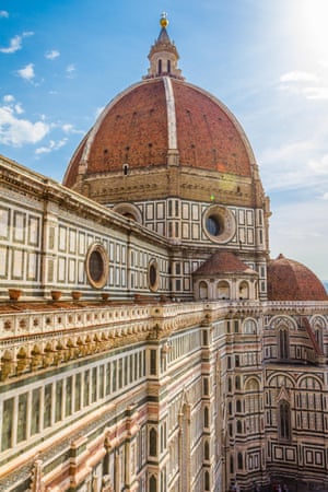 Brunelleschi’s dome of Florence Cathedral: based on knowledge of Islamic construction techniques and the writings of a scientist in 11th-century Cairo.