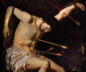Saint Sebastian 1623 by Gerrit van Honthorst